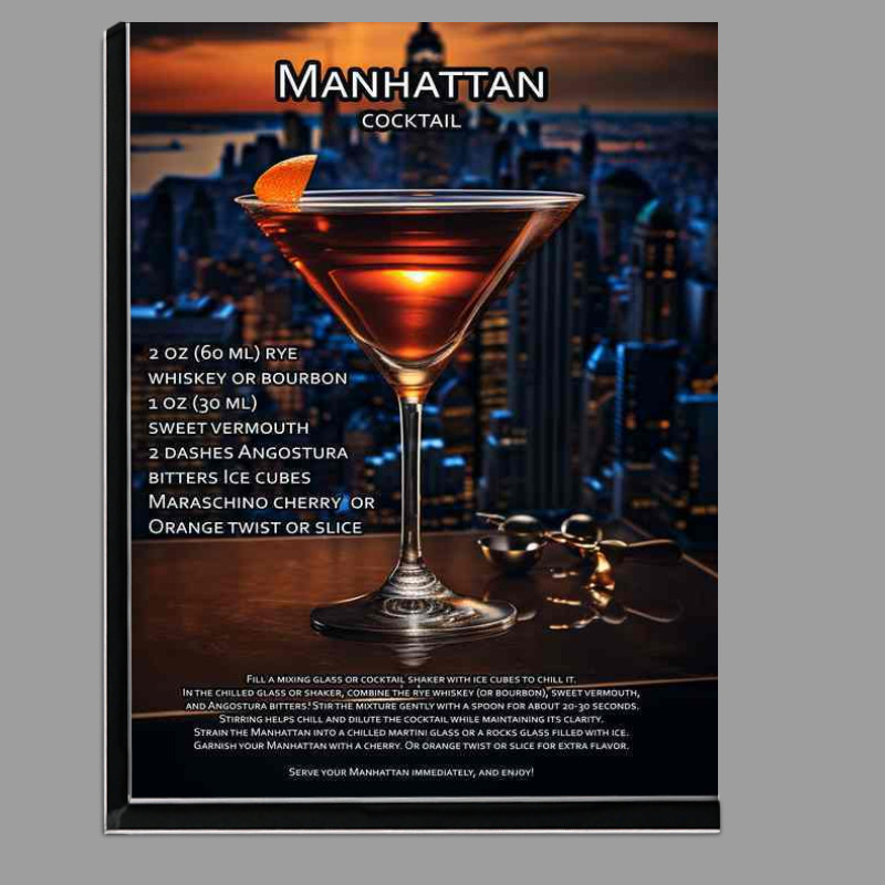 Buy Di-Bond : (Manhattan Cocktail Drink)