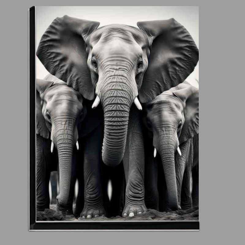 Buy Di-Bond : (A Hurd Of Elephants on a stand off)