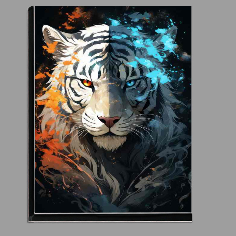 Buy Di-Bond : (Anime mixed tigers white and electric blue tones)