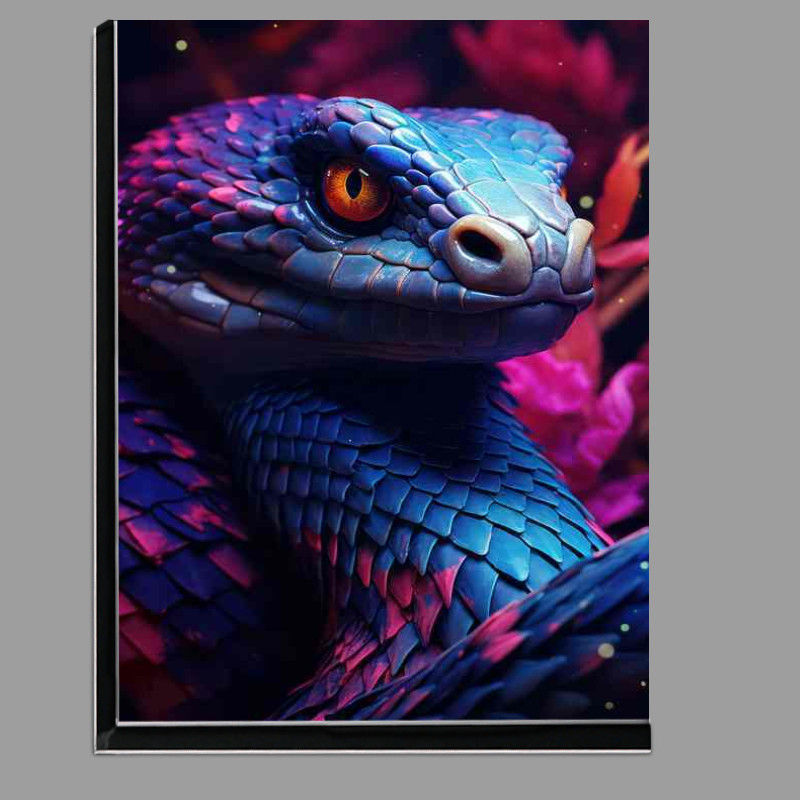 Buy Di-Bond : (Blightly coloured snake with purples and blue tones)