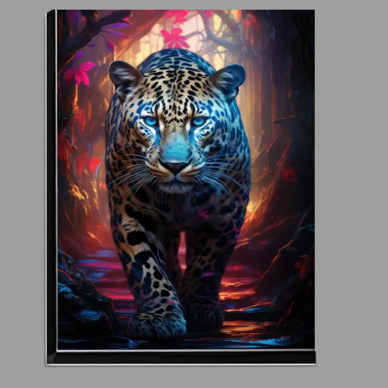 Buy Di-Bond : (Lepoard walking majesticly through the woods)