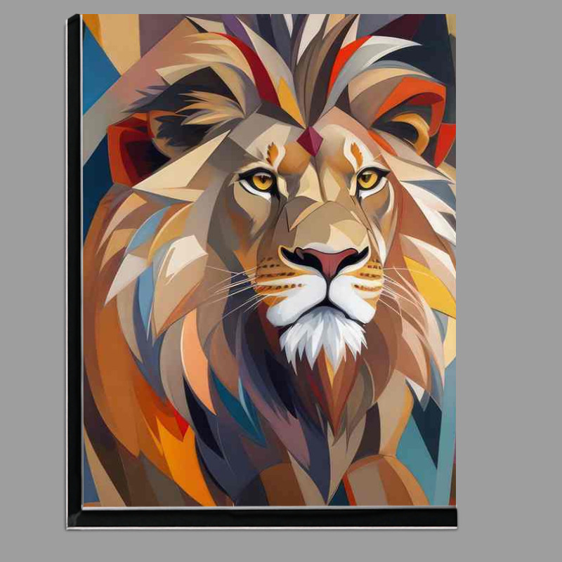 Buy Di-Bond : (Lion In Art form been majestic)