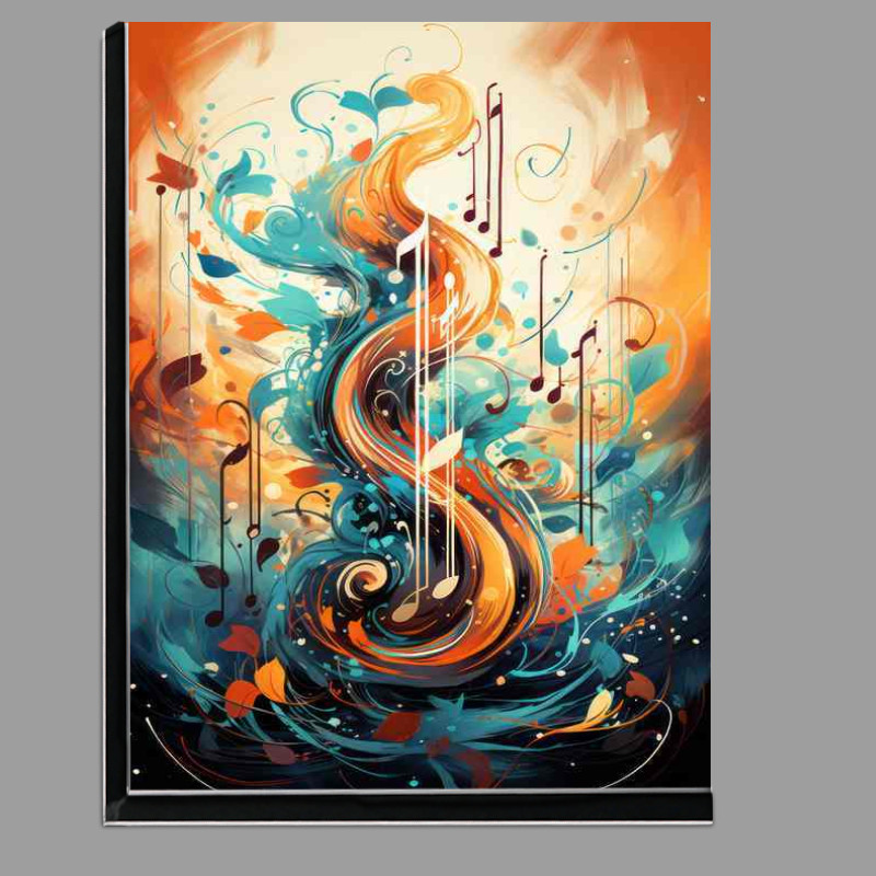 Buy Di-Bond : (Music note in the style of colorful splash)