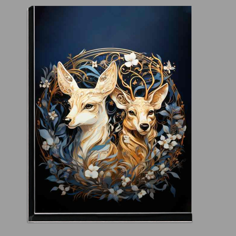 Buy Di-Bond : (The Serenity of Woodland Deer)