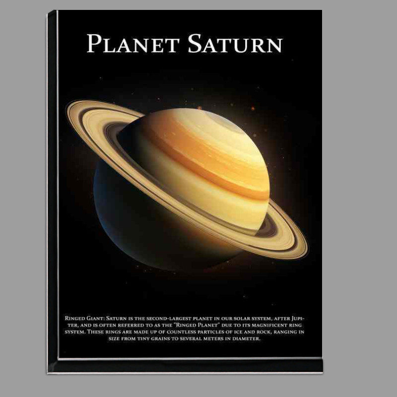 Buy Di-Bond : (Planet Saturn Space Art)
