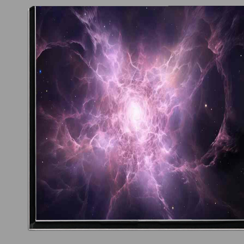 Buy Di-Bond : (The Lilac Crab Nebula is pink space)