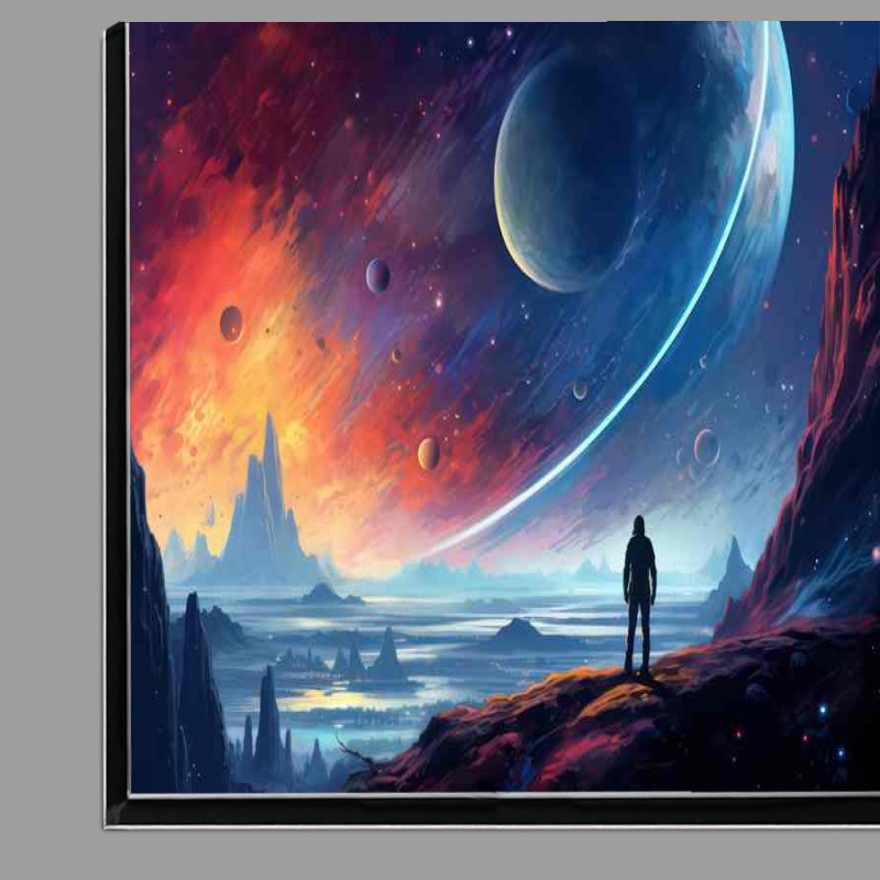 Buy Di-Bond : (Rocky Wonders With Planets And Gas Rings)