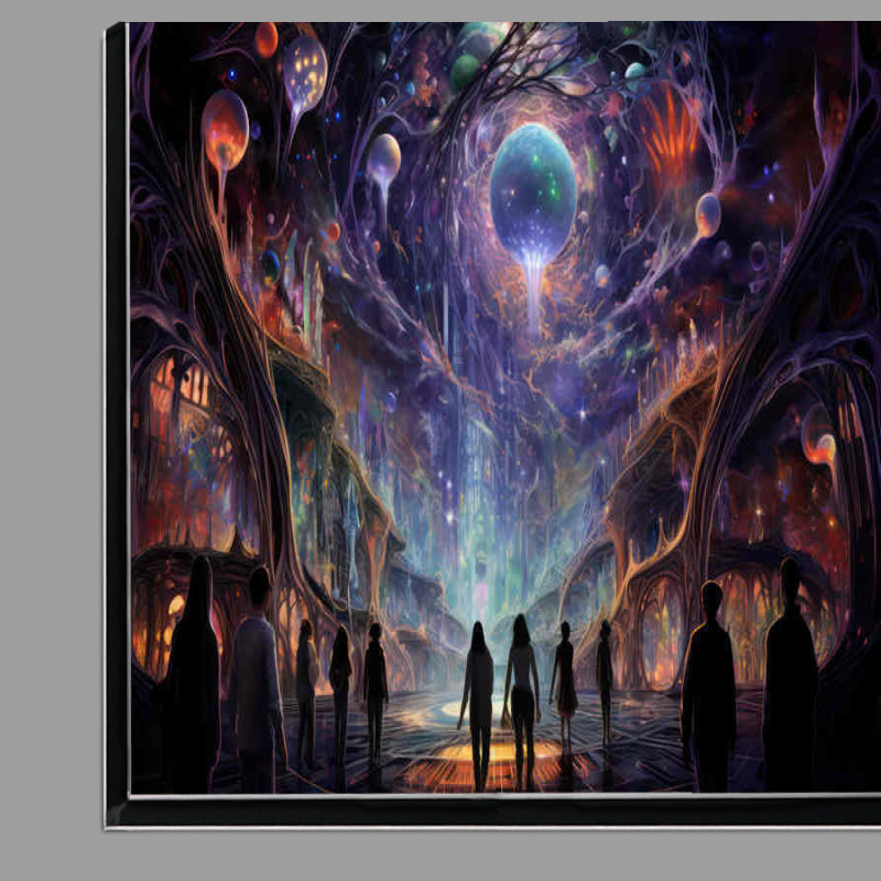 Buy Di-Bond : (People walking in an enchanted fantasy world)