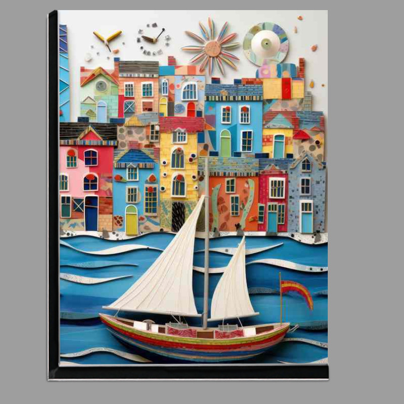 Buy Di-Bond : (Aqua Adventure Capturing the Essence of Boats Sailing)