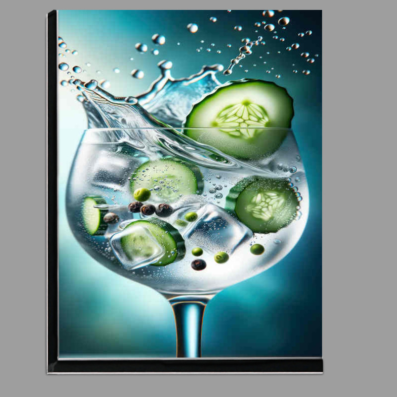 Buy Di-Bond : (Gin and Tonic Brilliance Cucumber Coolness Illuminated)