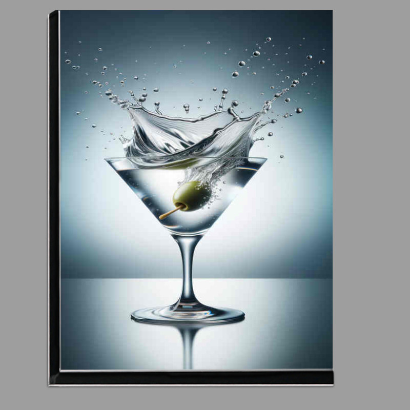 Buy Di-Bond : (Martini Masterpiece Olives Dynamic Splash Captured)