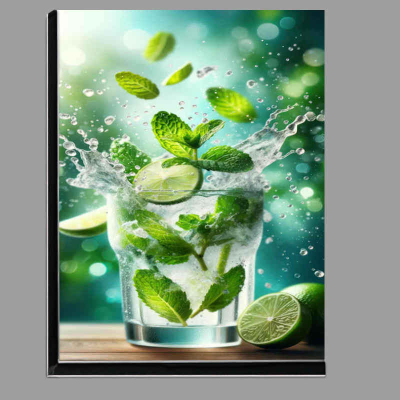 Buy Di-Bond : (Refreshing Mojito Magic Mint Leaves Take Flight)