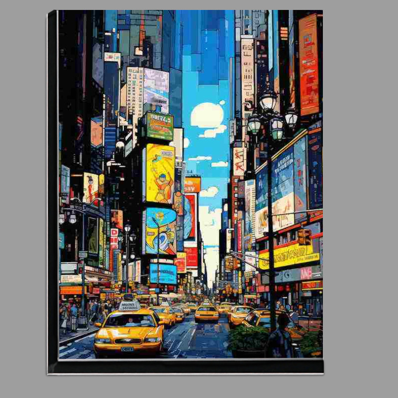 Buy Di-Bond : (Times square cabbies looking out for fares)