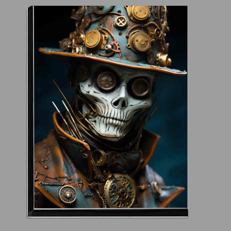 Buy Di-Bond : (Steampunk hyper neo skull face dr death)
