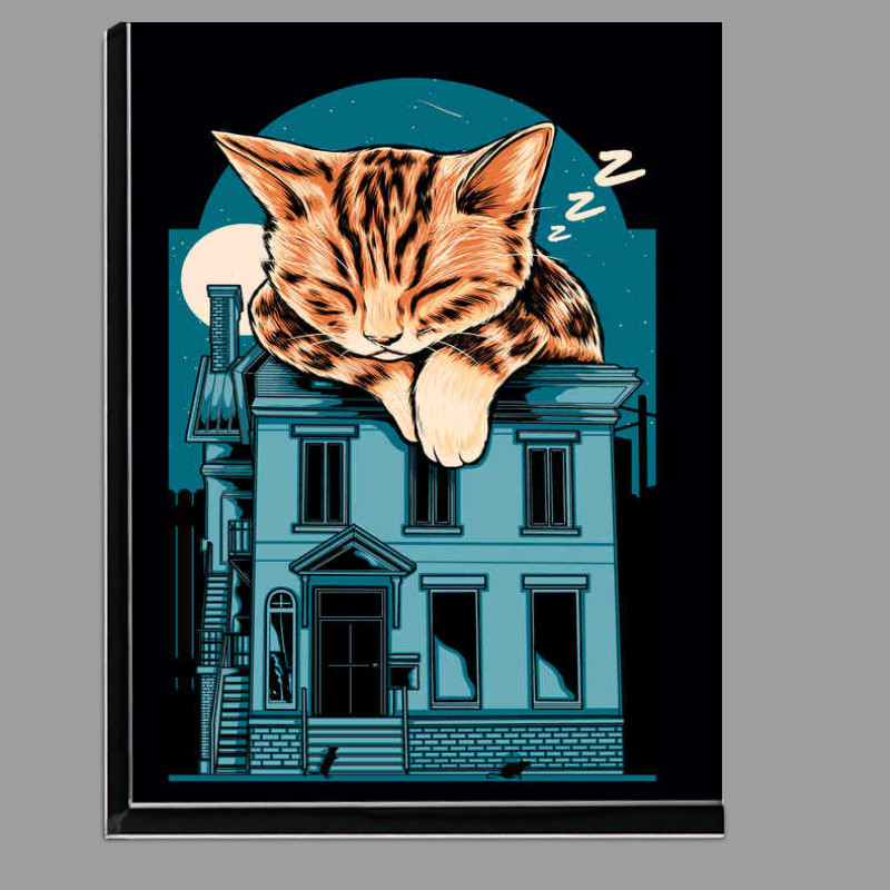 Buy Di-Bond : (Cat Nap on the roof)