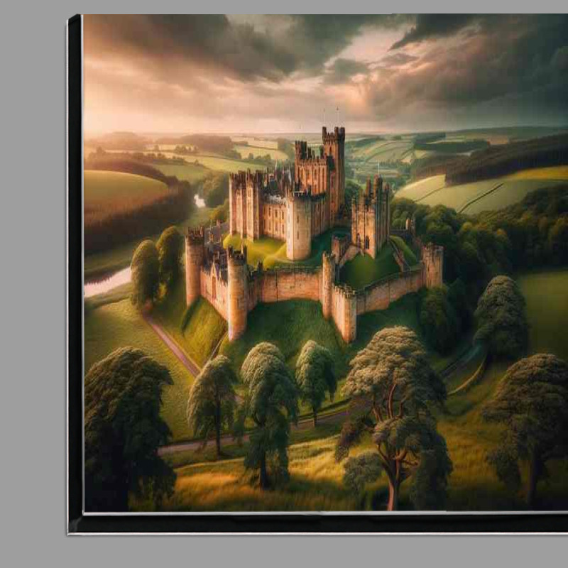 Buy Di-Bond : (Alnwick Castle Northumberland Enchanting)
