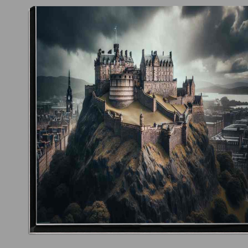 Buy Di-Bond : (Edinburgh Castle Scotland Perched atop Castle Rock)