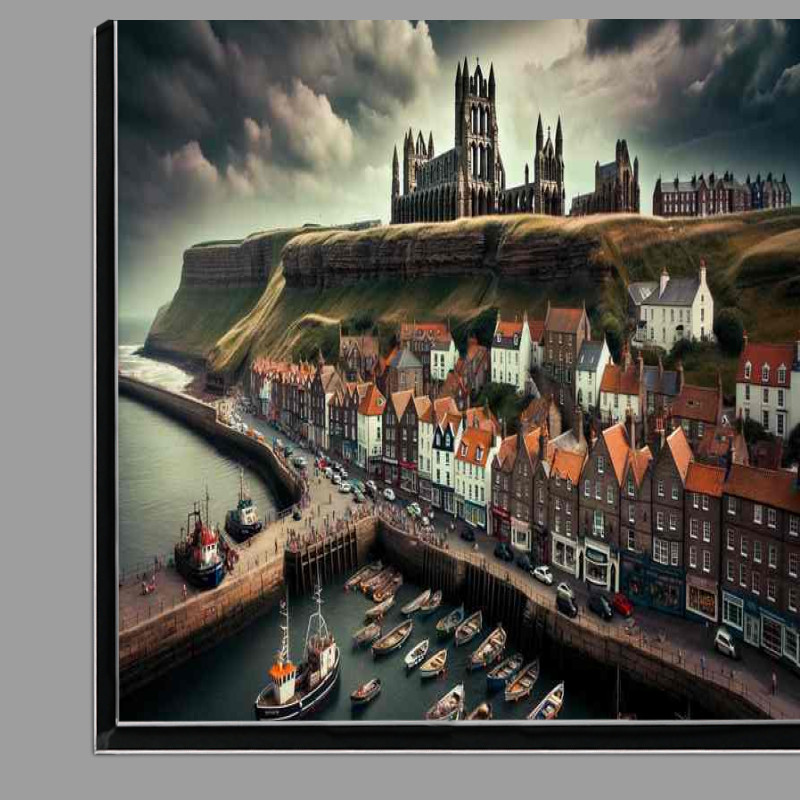Buy Di-Bond : (Gothic Seaside Charm Whitby in North Yorkshire)