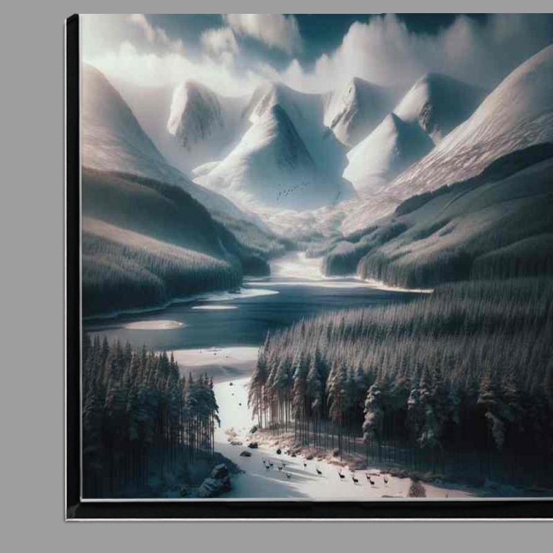 Buy Di-Bond : (Highlands Winter Wonderland of Cairngorms National Park)