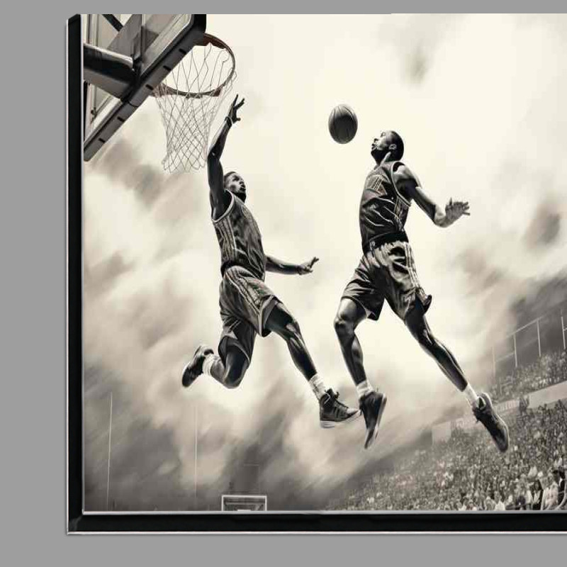 Buy Di-Bond : (Basketball Double dunker in fullcourt by person)