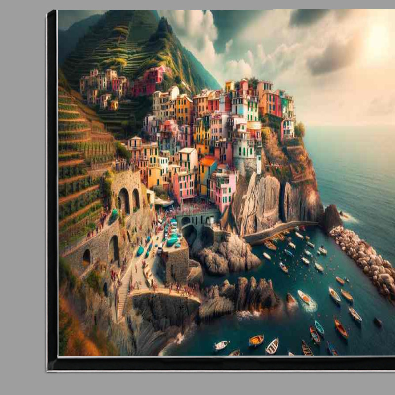 Buy Di-Bond : (Rivieras Colorful Charm Cinque Terre Italy)