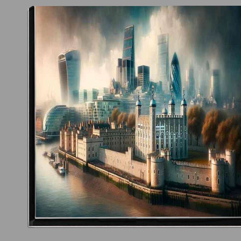 Buy Di-Bond : (Tower of London beside the River Thames)