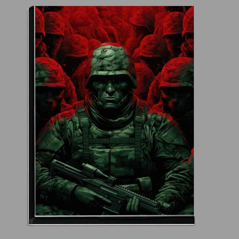 Buy Di-Bond : (Army soilder game ready wepons choosen)