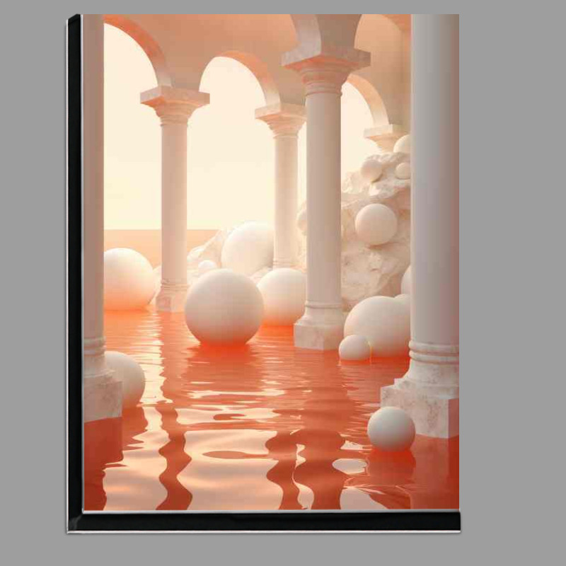 Buy Di-Bond : (A White sphere in the orange waters)