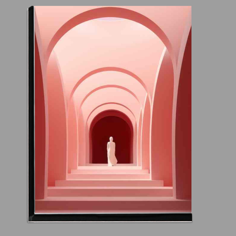 Buy Di-Bond : (The Pink Arch surreal style)
