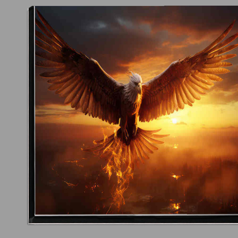 Buy Di-Bond : (Flying Pheonix through the red skys)