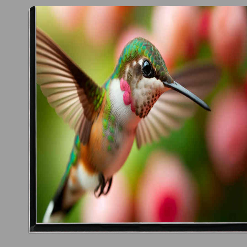 Buy Di-Bond : (Natures Nectar Seeker a hummingbird hovering)