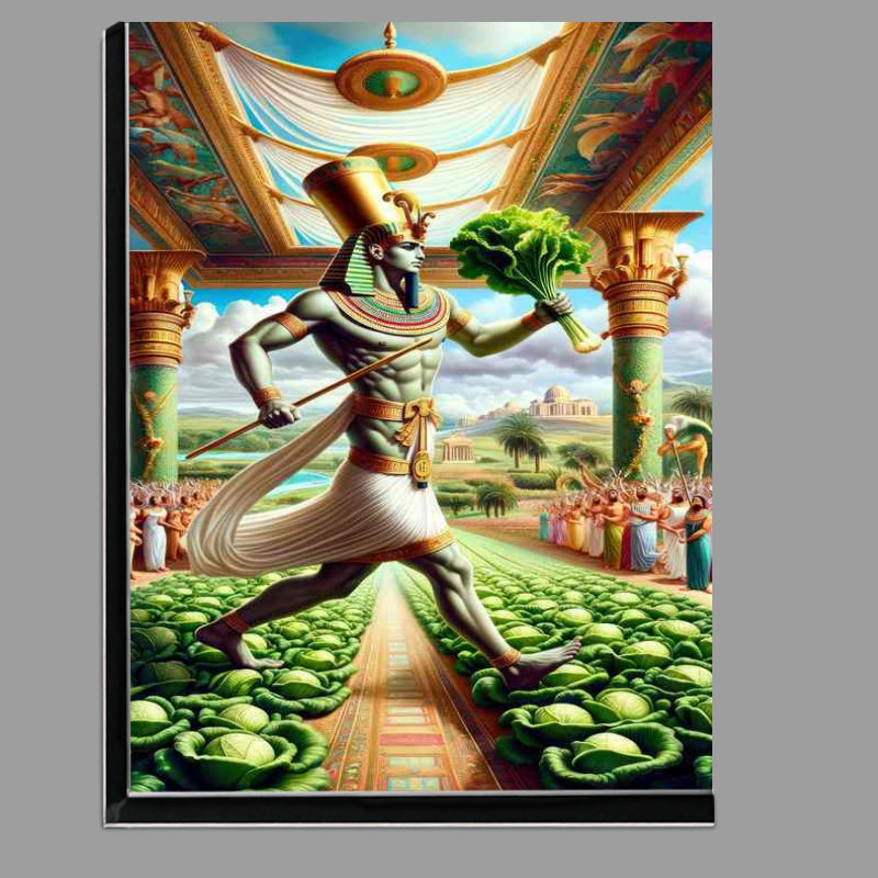 Buy Di-Bond : (Egyptian god Min god of fertility and lettuce)
