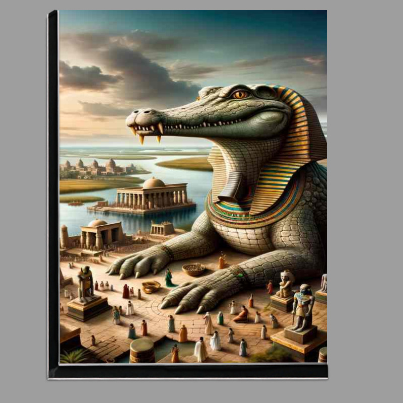 Buy Di-Bond : (Egyptian god Sobek crocodile deity of strength)