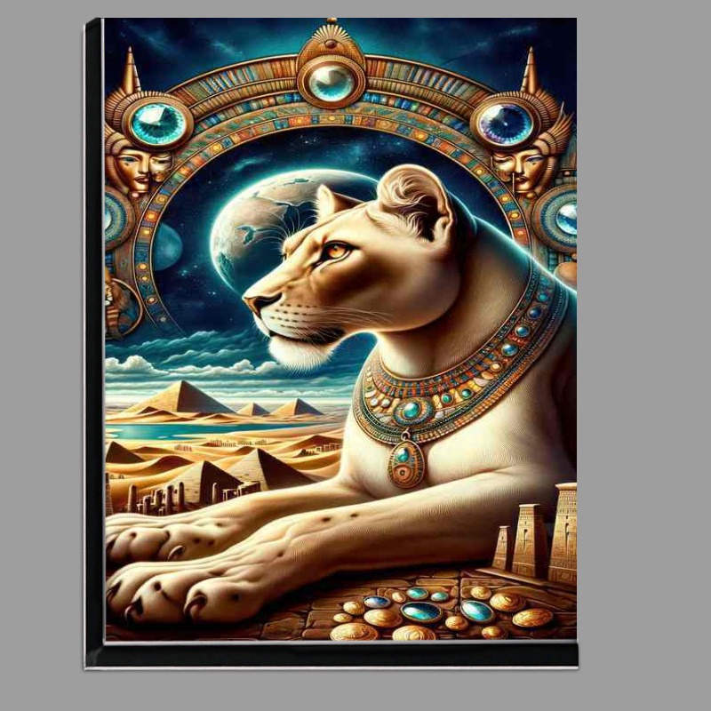 Buy Di-Bond : (Egyptian goddess Mehit lioness goddess)