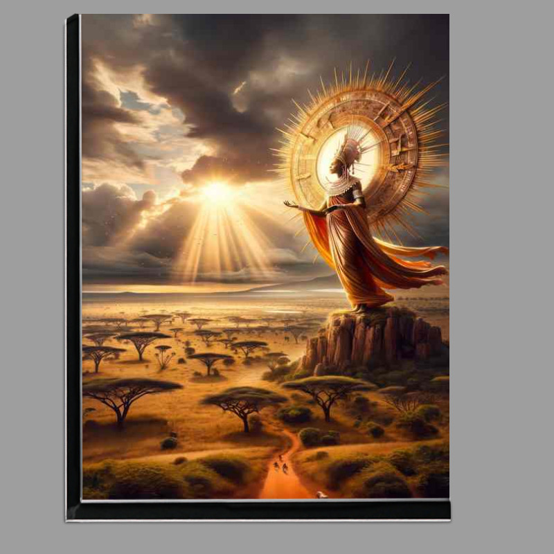 Buy Di-Bond : (Maasai deity Ngai god of the sun and sky)