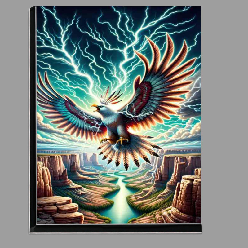 Buy Di-Bond : (Native American spirit Thunderbird powerful and electric)