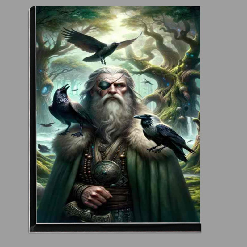 Buy Di-Bond : (Norse god Odin wise and powerful with a single piercing eye)