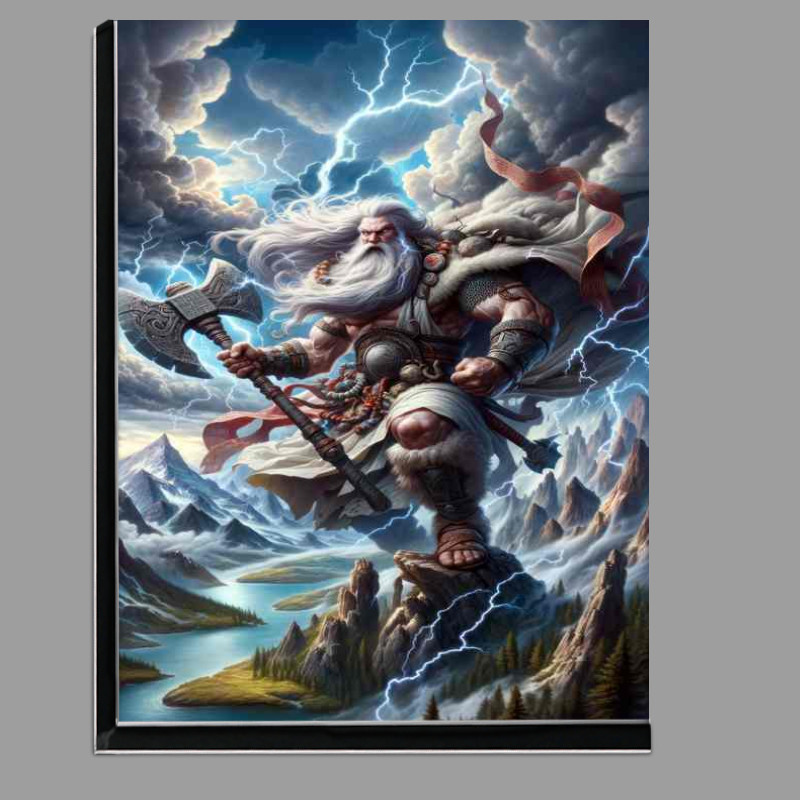 Buy Di-Bond : (Slavic god Perun fierce and thunderous with a flowing beard)