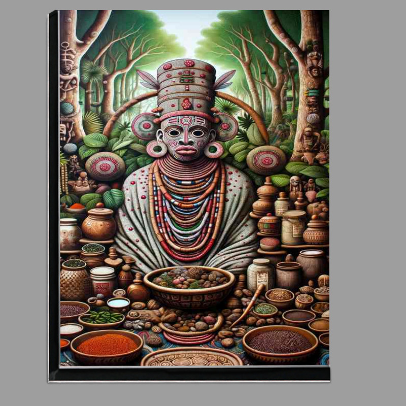 Buy Di-Bond : (Yoruba deity Sopona god of smallpox and healing)