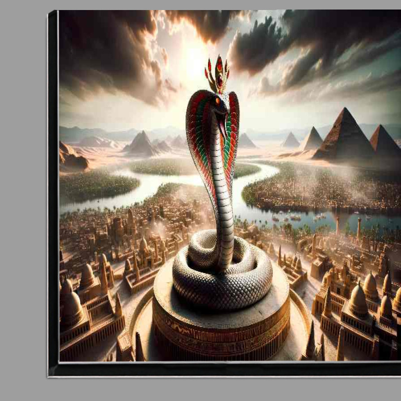 Buy Di-Bond : (Egyptian goddess Wadjet cobra goddess of Lower Egypt)