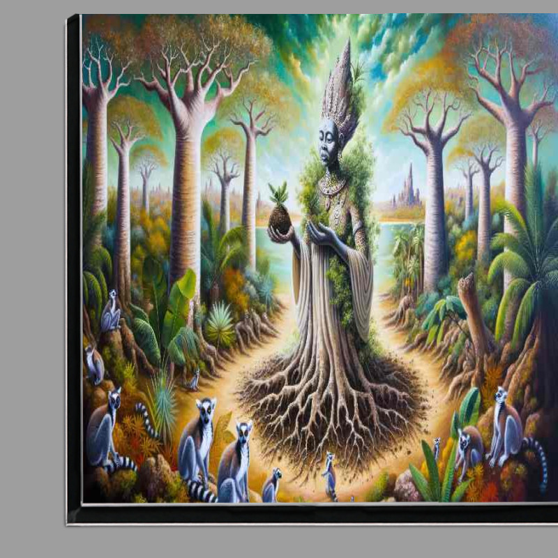 Buy Di-Bond : (Malagasy deity Ratovantany nurturing and earth bound)