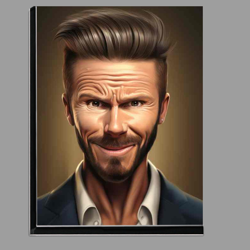 Buy Di-Bond : (Caricature of David Beckham)