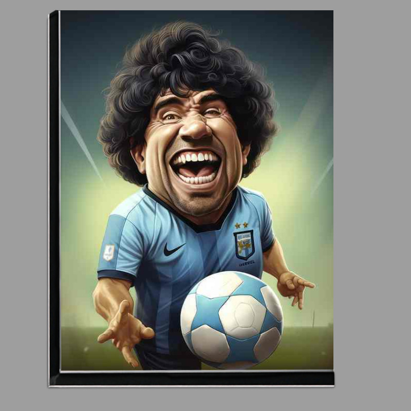 Buy Di-Bond : (Caricature of Diego Maradona)