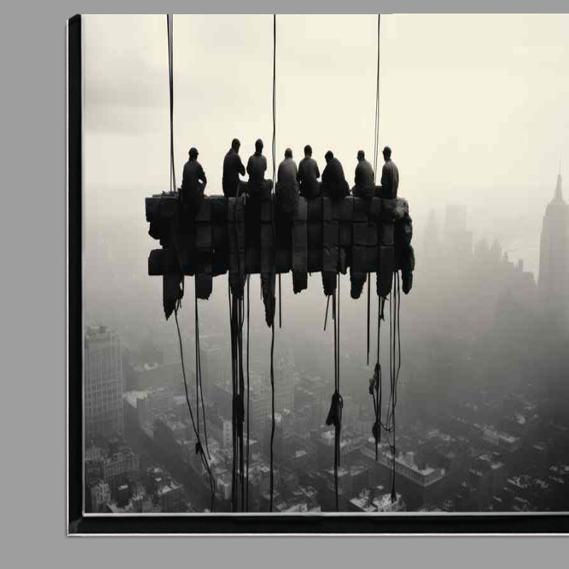 Buy Di-Bond : (Construction Workers On A Skyscraper)