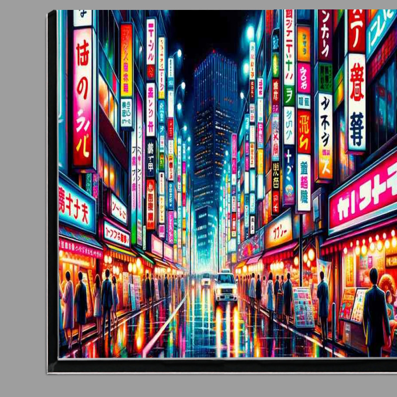 Buy Di-Bond : (Neon Nirvana of Tokyos bustling streets)