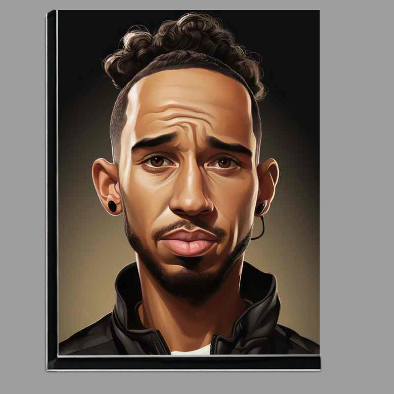 Buy Di-Bond : (Caricature of Lewis Hamilton)