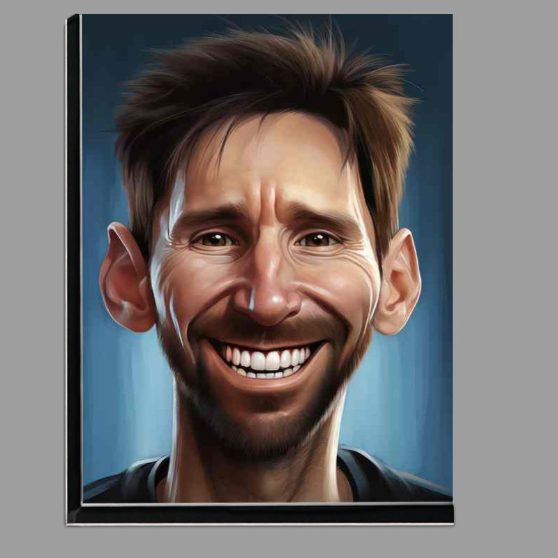 Buy Di-Bond : (Caricature of Lionel Messi)