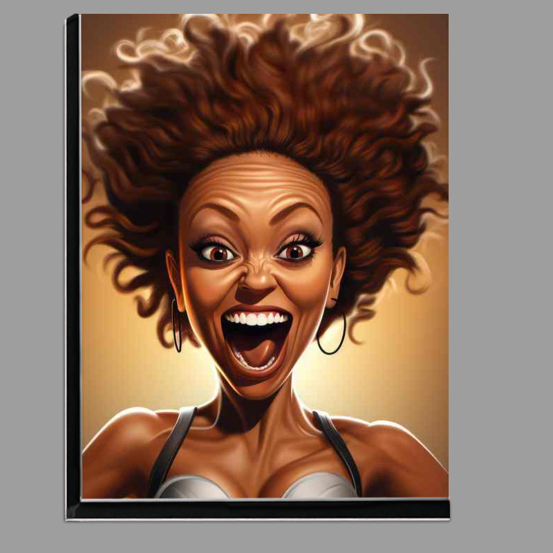 Buy Di-Bond : (Caricature of Mel B Spice Girl)