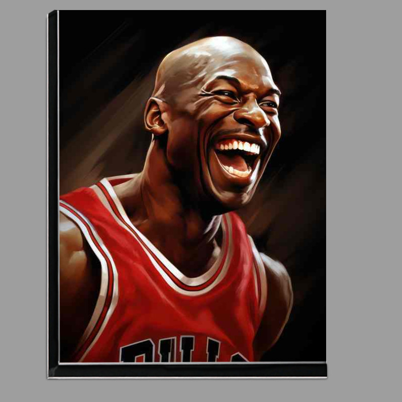 Buy Di-Bond : (Caricature of Michael Jordan basketball)