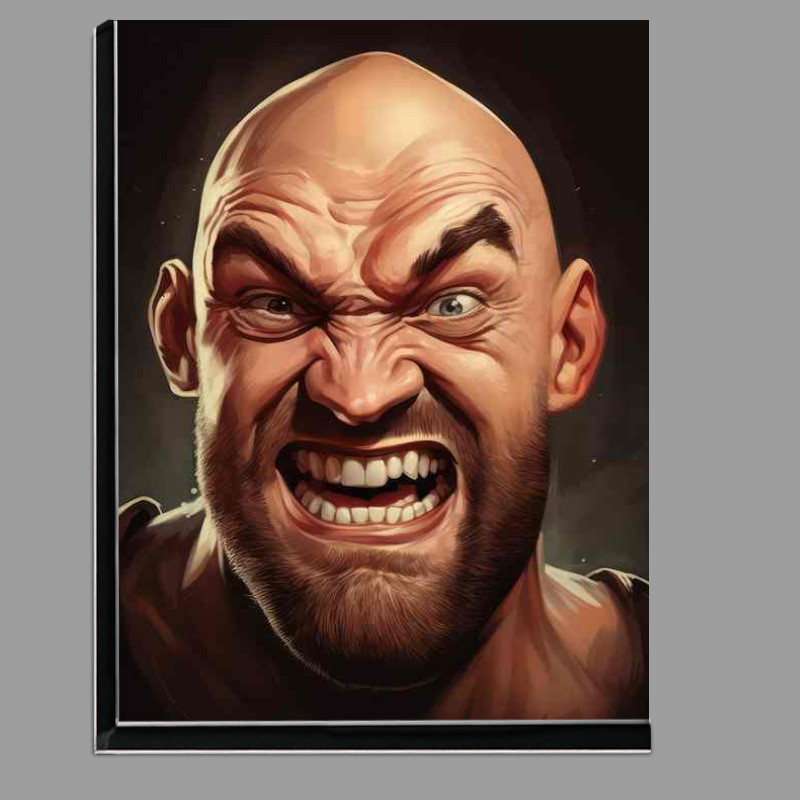 Buy Di-Bond : (Caricature of Tyson fury the worlds greatest boxing fighter)